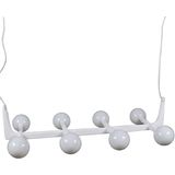 Home ESPRIT - Plafondlamp - Wit - Metaal - Kristal