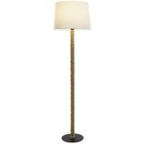 Home ESPRIT - Vloerlamp - Metaal/Touw - 50 W - 220 V