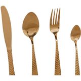 ESPRIT - Bestekset - Gouden - Roestvrij staal - 16 Onderdelen