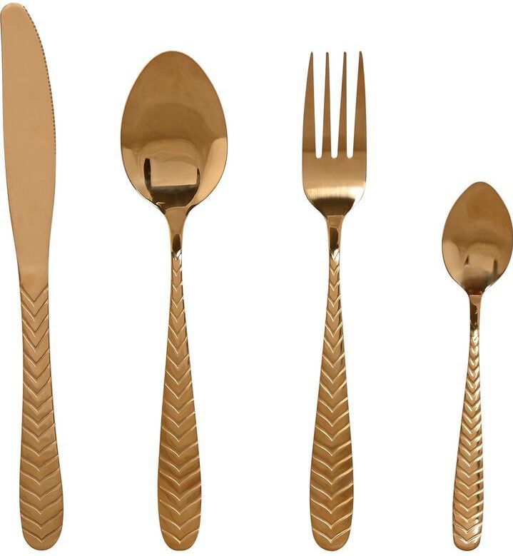 ESPRIT - Bestekset - Gouden - Roestvrij staal - 16 Onderdelen
