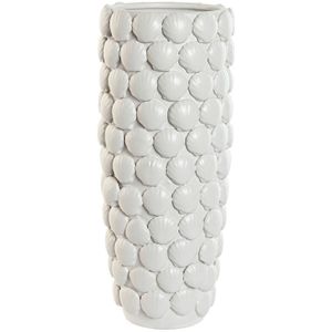 Vaas Home ESPRIT Wit Keramiek Mediterrane 16,5 x 16,5 x 38,5 cm