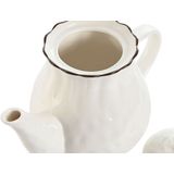 ESPRIT Theepot - Wit Bruin - Porselein - 1 L