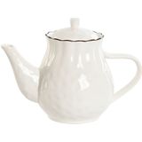 ESPRIT Theepot - Wit Bruin - Porselein - 1 L