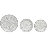 Esprit - Serviesset - Lichtgrijs - Porselein - 18 Onderdelen - Scandi