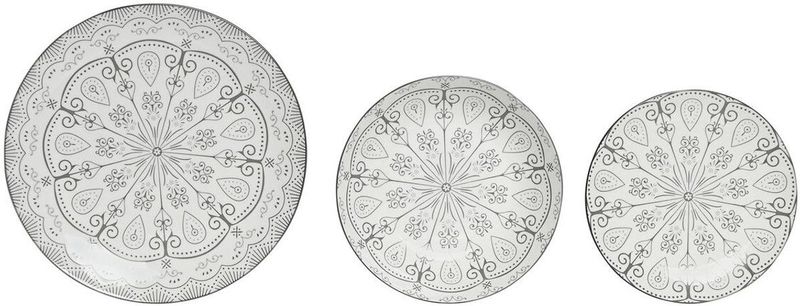 Esprit - Serviesset - Lichtgrijs - Porselein - 18 Onderdelen - Scandi