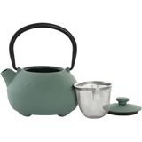 Esprit - Theepot - Geel Groen - Roestvrij staal Ijzer - 2 Stuks