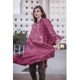 Clima Bisetti - COSMOS - Regenponcho - Wine Red - Waterdicht - Unisex