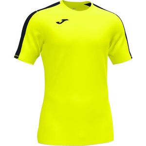 Joma - Academy III Shirt - Korte Mouw - Fluogeel / Zwart