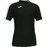 Joma Academy III Shirt Korte Mouw Dames - Zwart Wit
