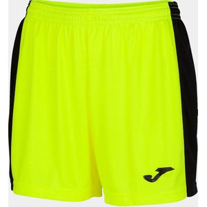 Joma Maxi Short Dames - Fluogeel / Zwart