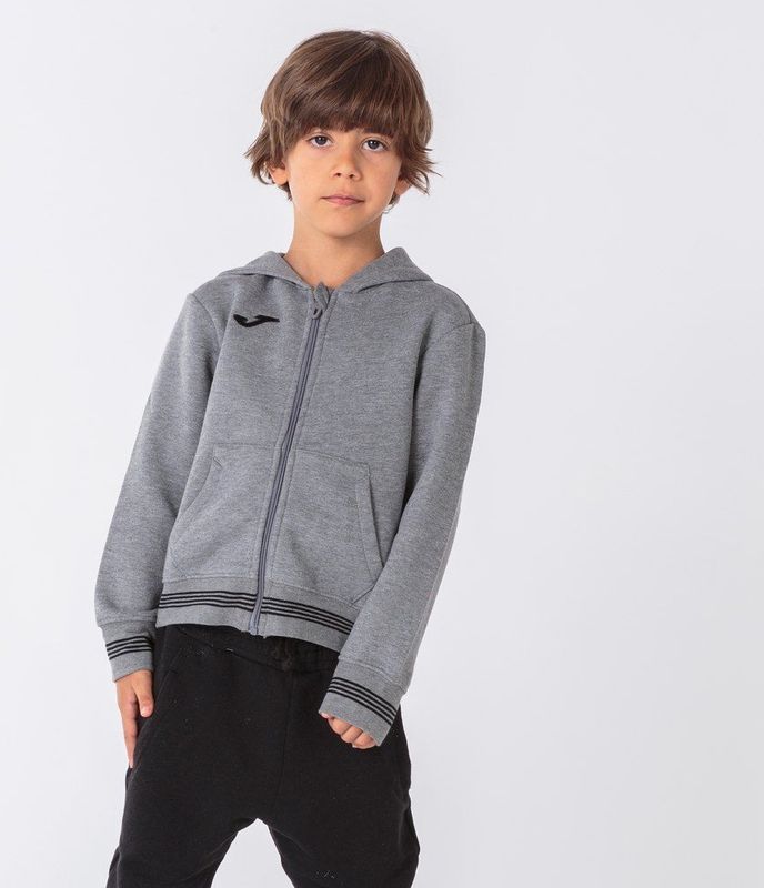 Joma - Campus III - Jas - Open Trui met Rits - Geborduurd J-logo