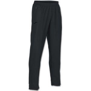 Stretchbroeken - Katoen - Zwart - Geborduurd Logo - Trekkoord