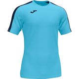 Joma Academy III Shirt Korte Mouw Kinderen - Fluor Turquoise Marine