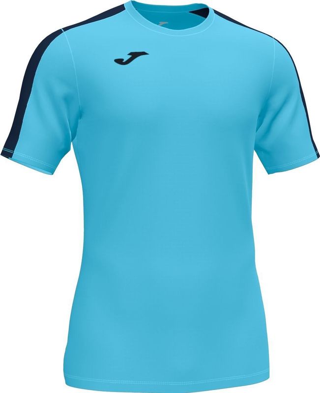 Joma Academy III Shirt Korte Mouw Kinderen - Fluor Turquoise Marine