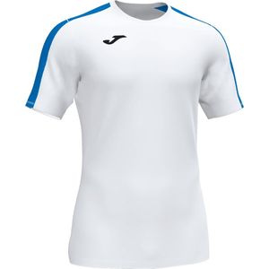 Joma Academy III Shirt Korte Mouw Kinderen - Wit / Royal |