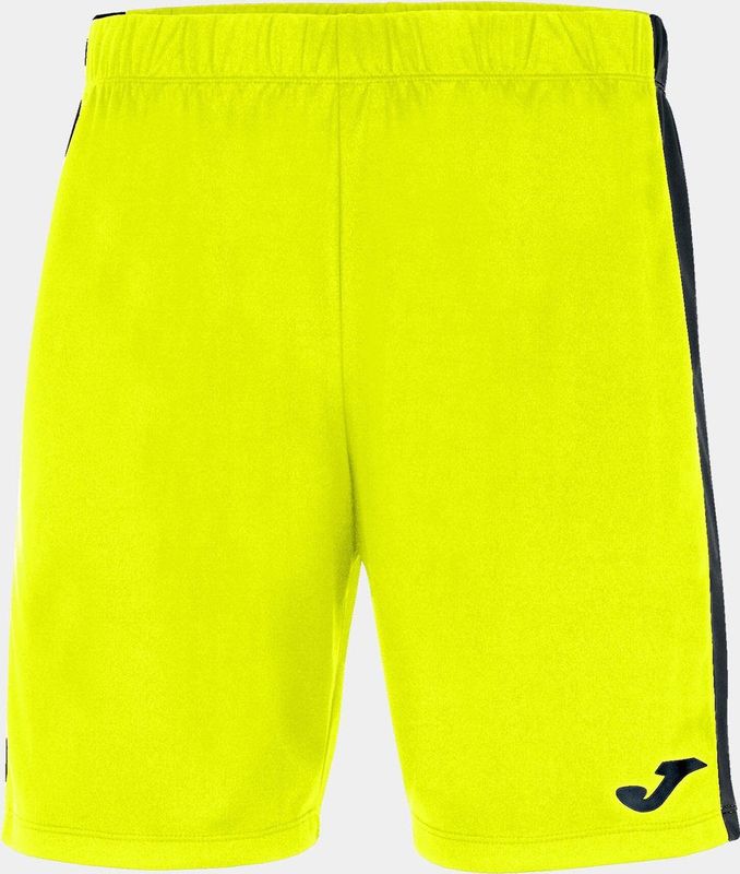 Joma Maxi Short Kinderen - Fluogeel / Zwart