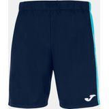 Joma Maxi Short Kinderen - Marine / Fluor Turquoise