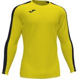 Joma Academy III Voetbalshirt Lange Mouw Kinderen - Geel / Zwart |