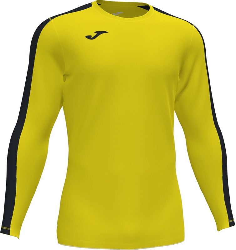 Joma Academy III Voetbalshirt Lange Mouw Kinderen - Geel / Zwart |