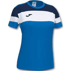 Joma - CREW IV - Damestrui - Korte Mouwen - Ronde Hals - Polyester