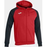 Joma - Academy IV - Sweatshirt - Blauw - Synthetisch - Volledige Ritssluiting