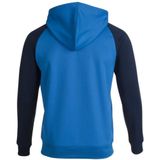 Joma - Academy IV - Sweatshirt - Blauw - Synthetisch - Capuchon
