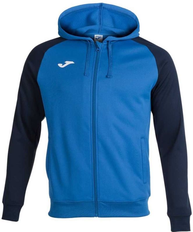 Joma - Academy IV - Sweatshirt - Blauw - Synthetisch - Capuchon
