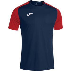 Joma Academy IV Shirt Korte Mouw Kinderen - Marine Rood