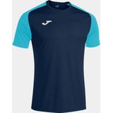 Joma Academy IV Shirt Korte Mouw Kinderen - Marine Turquoise Fluor