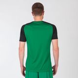 Joma Academy IV Shirt Korte Mouw Kinderen - Groen Zwart