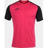 Joma - Academy IV - Sportshirt - Raspberry - Korte Mouw - Kinderen