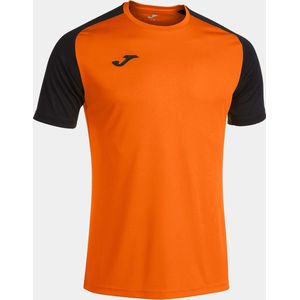 Joma Academy IV Shirt Korte Mouw Heren - Oranje Zwart