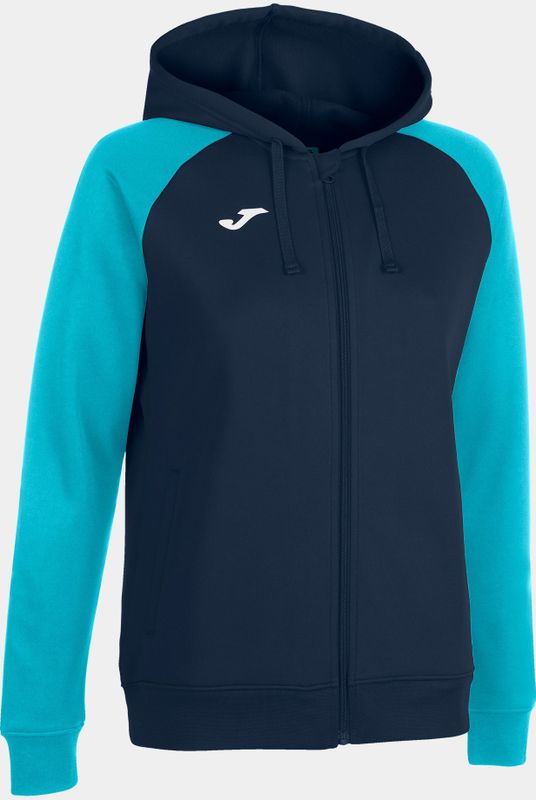 Joma - Academy Iv - Sweatshirt - Zwart - Katoen - Volledige Ritssluiting