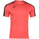 Joma Academy III Shirt Korte Mouw Kinderen - Fluo Oranje Zwart