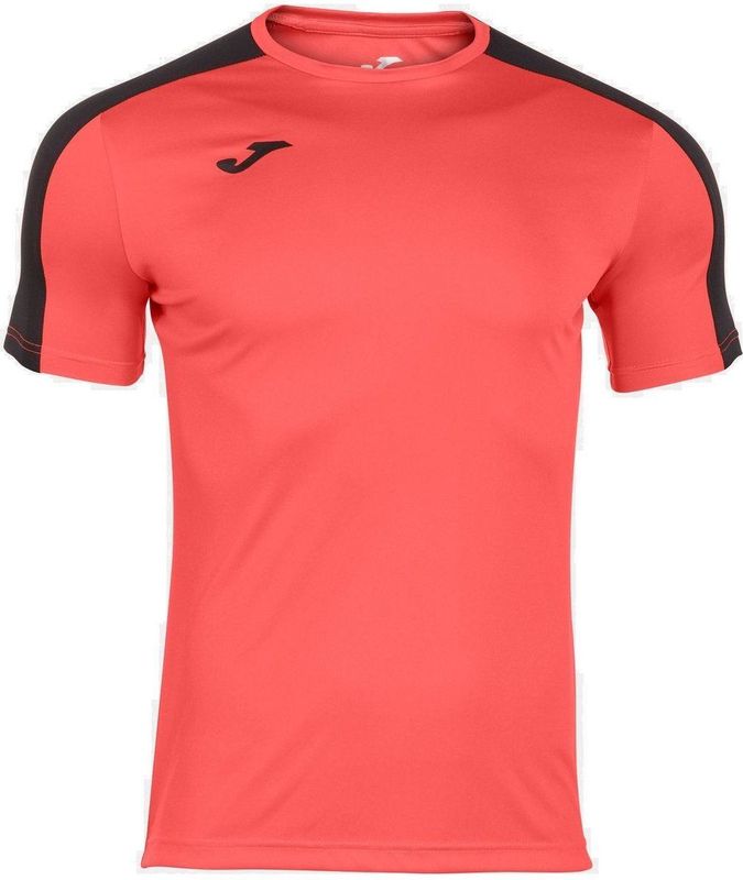 Joma Academy III Shirt Korte Mouw Kinderen - Fluo Oranje Zwart