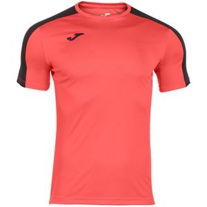 Joma Academy III Shirt Korte Mouw Heren - Fluo Oranje Zwart