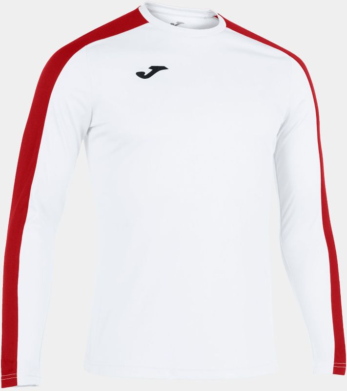 T-shirt - Lange Mouwen - Ronde Hals - Wit - 100% Polyester