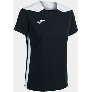Joma - Championship Vi - T-shirt - Zwart/Wit - Geborduurd Logo