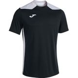 Joma Championship VI Shirt Korte Mouw Dames - Zwart Wit