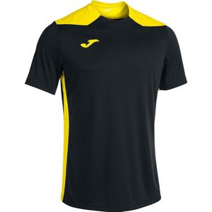 Joma - Championship VI - Sportshirt - Zwart - Korte Mouw - Dames