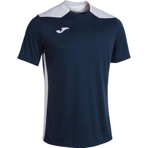 Joma Championship VI Shirt Korte Mouw Dames - Marine Wit