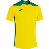 Joma Championship VI Shirt Korte Mouw Dames - Geel Groen