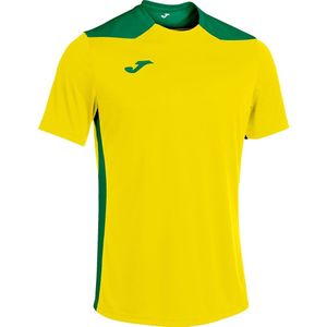 Joma Championship VI Shirt Korte Mouw Dames - Geel Groen