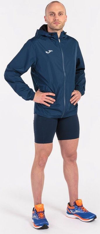 Joma - 102235.331 - Regenjas - Groen - Ademend - Reflecterend Logo