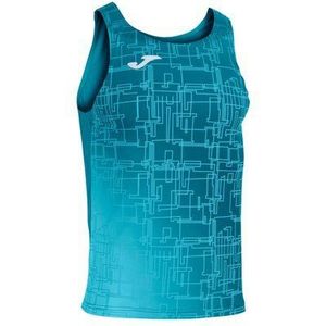 Sporttop - Gesublimeerde Print - Zwart - Polyester/Elastan