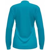 Sweater - Hoogsluitend - Zwart - Polyester/Elasthan - Met Halve Rits