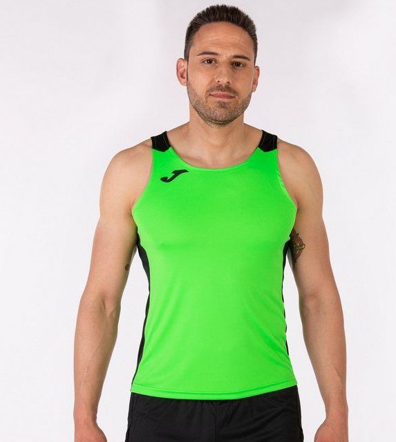 Tanktops - Gesublimeerde Opdruk - Zwart - 100% Polyester