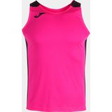 Top - Record II - Tanktop - Roze - Fluoride - Zwart