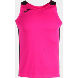Top - Record II - Tanktop - Roze - Fluoride - Zwart