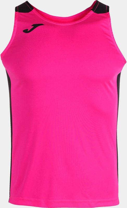 Top - Record II - Tanktop - Roze - Fluoride - Zwart
